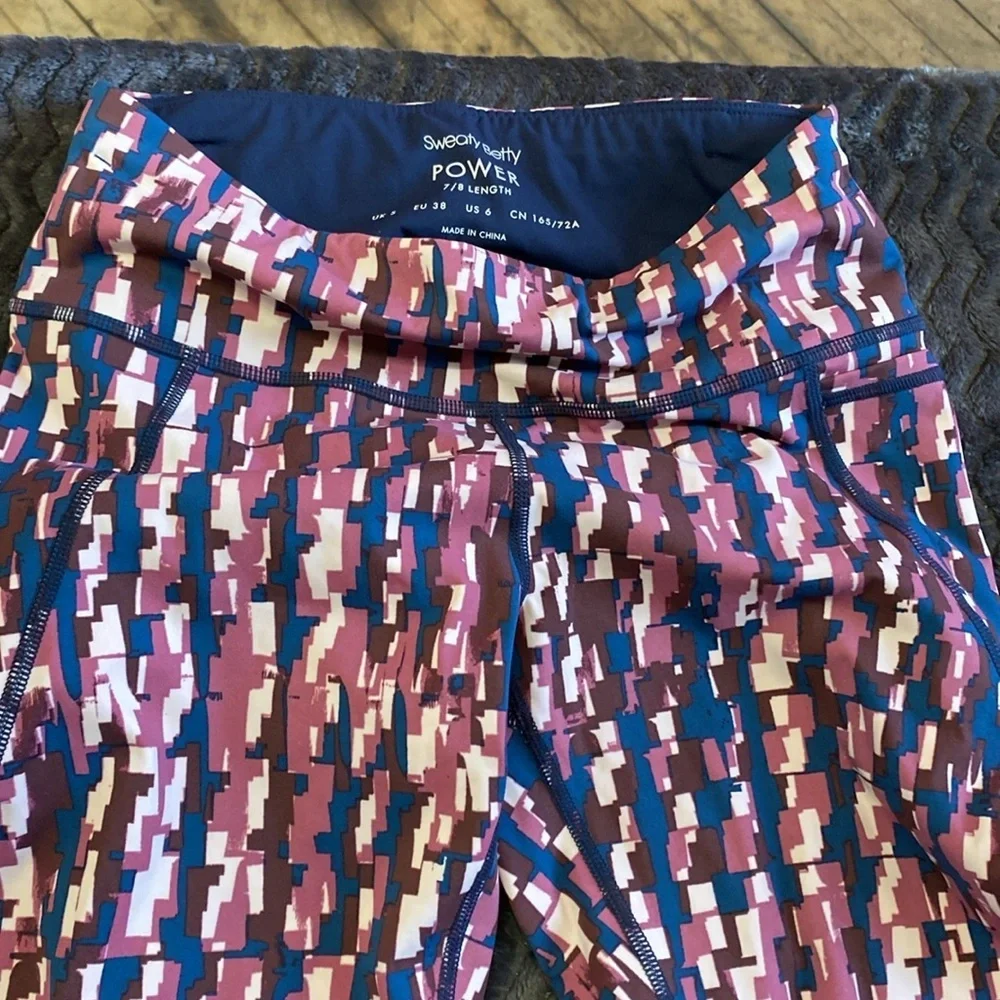 Sweaty Betty Multicolor Patterned Leggings